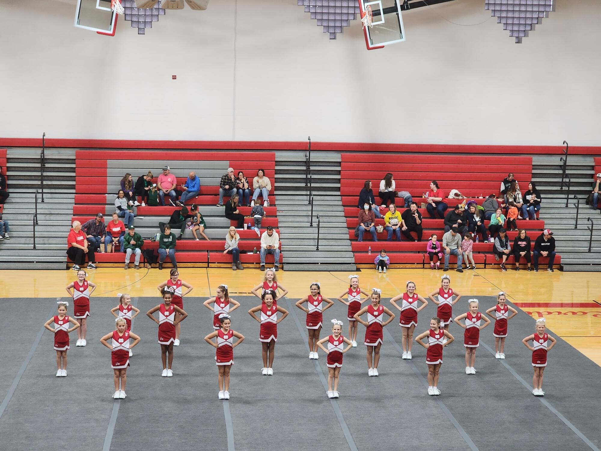 Michigan Center Red Youth Competitive Cheer Team