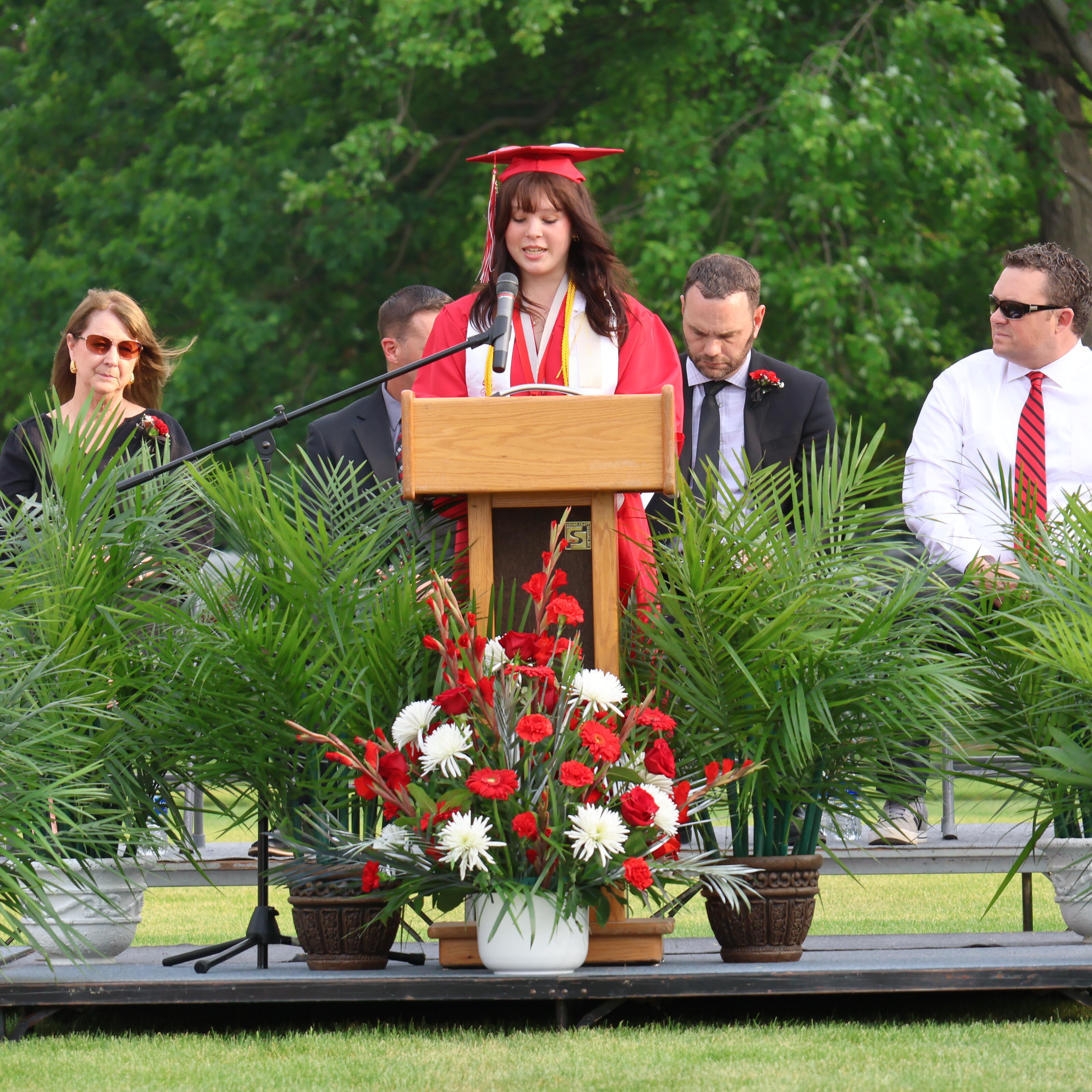 Erica Fleming Speaks at Graduation 2023